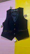 Gold tailored waistcoat