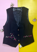 Pink tailored waistcoat