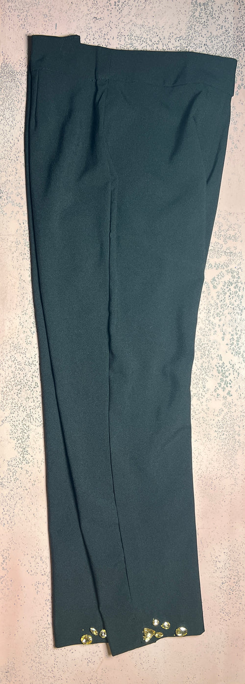 Black crystal trouser