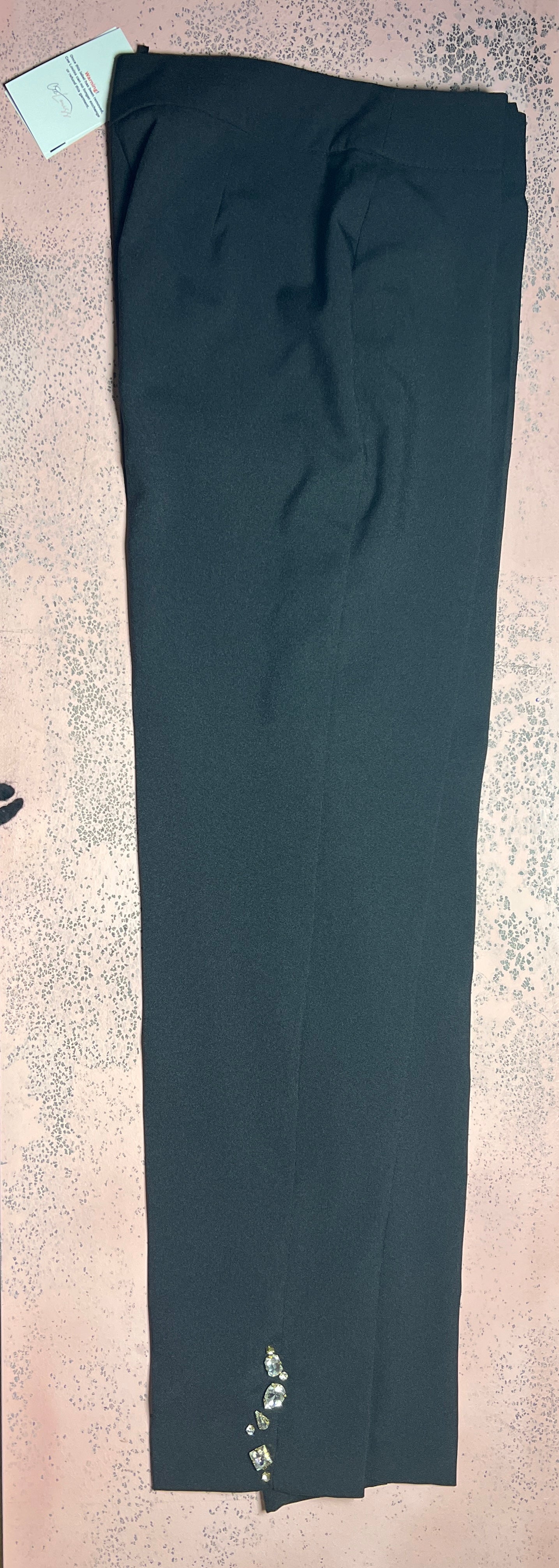 Black crystal trouser