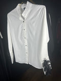 White feather shirt