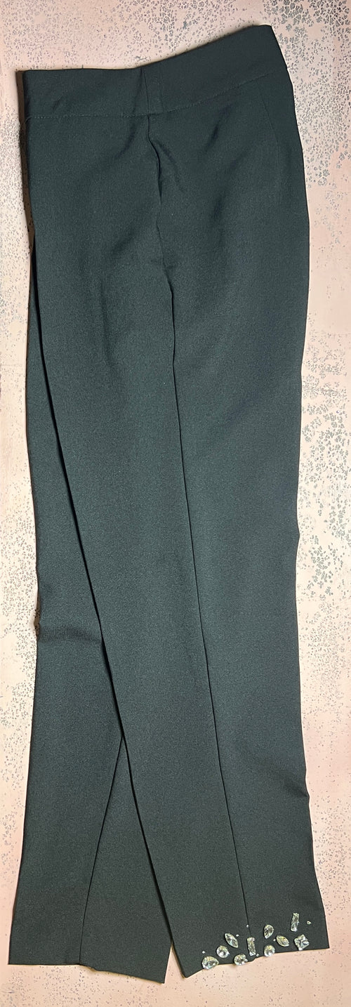 Black crystal trouser